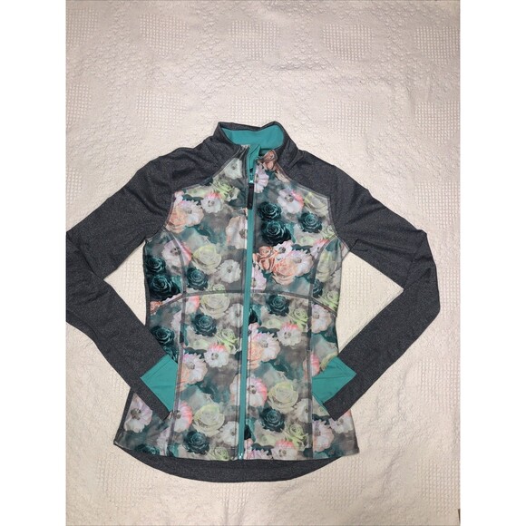 MPG Jackets & Blazers - MPG Women's Size Small Full Zip Athletic Jacket Gray Multicolor